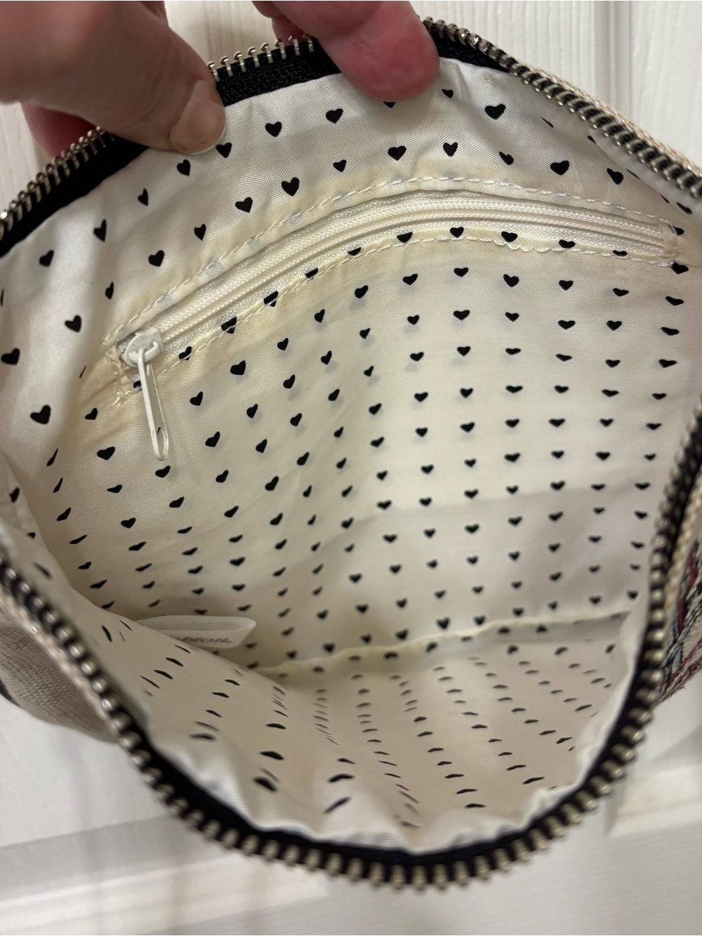 Brighton Scottie canvas crossbody - Like New - Picture 6 of 6